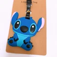 thumbnail image 3 of Accesorios de viaje divertidos de Anime Disney, etiqueta de equipaje Lilo & Stitch, maleta, estilo de dibujos animados, Gel de sílice, etiqueta de viaje portátil, 3 of 3
