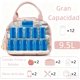 thumbnail image 4 of Bolsa De Almuerzo Unisex,Bolsa De Almuerzo Aislante De Pana Reutilizable,Bolsa Térmica Aislante De Gran Capacidad Para El Trabajo,El Picnic O Los Viajes (Fresa pequeña flor), 4 of 4