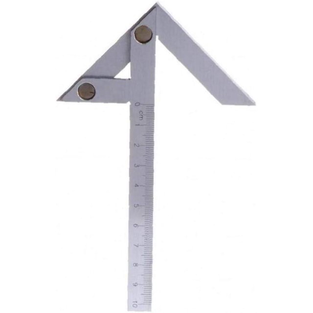 Calibre de centro de 100*70 mm, calibrador de centro, calibrador de medición de centro, herramienta de medición de centro