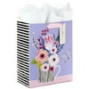 Hallmark Large Mother's Day Gift Bag with Tissue Paper (Butterfly Bouquet)