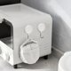 thumbnail image 1 of 2 ganchos magnéticos laterales para refrigerador, para almacenamiento, con adhesivos magnéticos, blancos, resistentes, para toallas y utensilios de cocina. Gancho magnético de plástico., 1 of 6