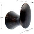 thumbnail image 2 of Franklin Brass Somerset Robe Hook, Venetian Bronze, 2 of 2
