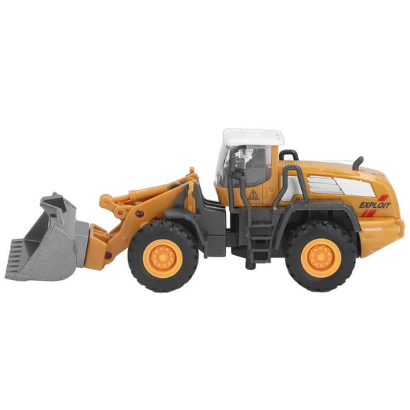 Spptty Tractor Toy Educational Interesting Stable Driving Vivid Beautiful Small Compact Alloy Engineering Vehicle Mold,Small Construction Vehicles,Toddler Play Car