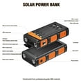 thumbnail image 3 of Power Bank Wireless Charger 49800mAh Built in Hand Crank and 3 Cables 18W Fast Charging Power Bank 7 Outputs & 4 Inputs Solar Portable Charger, SOS/Strobe/Strong Flashlights, Compass, 3 of 10