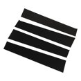 thumbnail image 1 of Juego de cubiertas de molduras para puertas y ventanas, 4 piezas de postes de pilares negros, kit de cubiertas de molduras para puertas y ventanas, molduras para postes de pilar de puerta central, es, 1 of 12