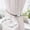 SL2, variant on Clearance Under $1.84! 1PC Beaded Curtain Tieback, Pearl Magnetic Holder for Drapes & Curtains, Aluminum Alloy, for Home Decor, (8cm, Gold)