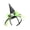 Green, variant on Gothic Cozy Spooky Witch Hat Headband Stretchy Flexible Fit Adult Cosplay Accessory For Party Show Fall Holiday Decor