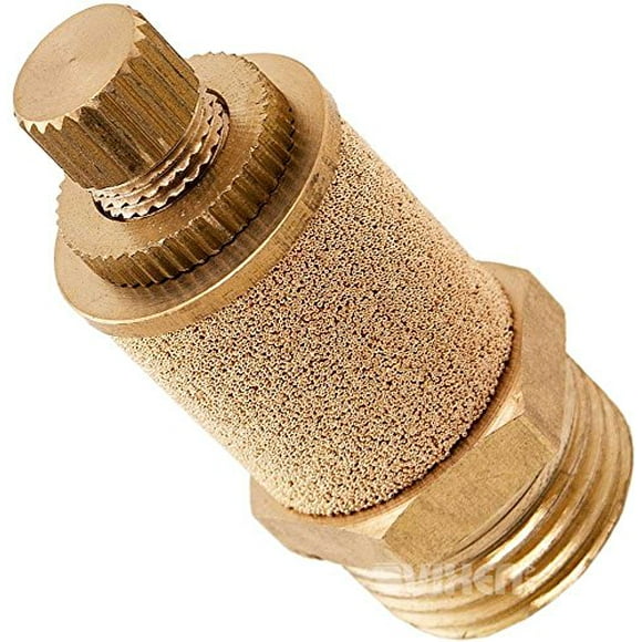 Vixen Air 1/2" NPT Dump/Slowdown/Silencer Flow Control Valve For Suspension VXA4012