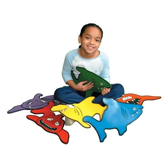 Sportime Sharkskool Marker Spots - 11 x 20 in.