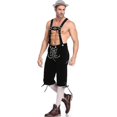 thumbnail image 1 of Lederhosen Hombres - Cuero Genuino Auténtico Lederhosen Alemán Para Hombres, Traje Oktoberfest - Corto Marrón Claro, 1 of 3