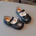 thumbnail image 7 of Boys Girls Lace Up Shoes Toddler Little Kids School Dress Shoes (Toddler/Little Kid) Black 12.5, 7 of 7