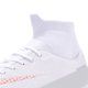 thumbnail image 5 of Tacos de fútbol para hombre, zapatos de entrenamiento interior al aire libre, zapatos de fútbol para adultos, zapatillas deportivas para entrenamiento de césped, color blanco 41, 5 of 10