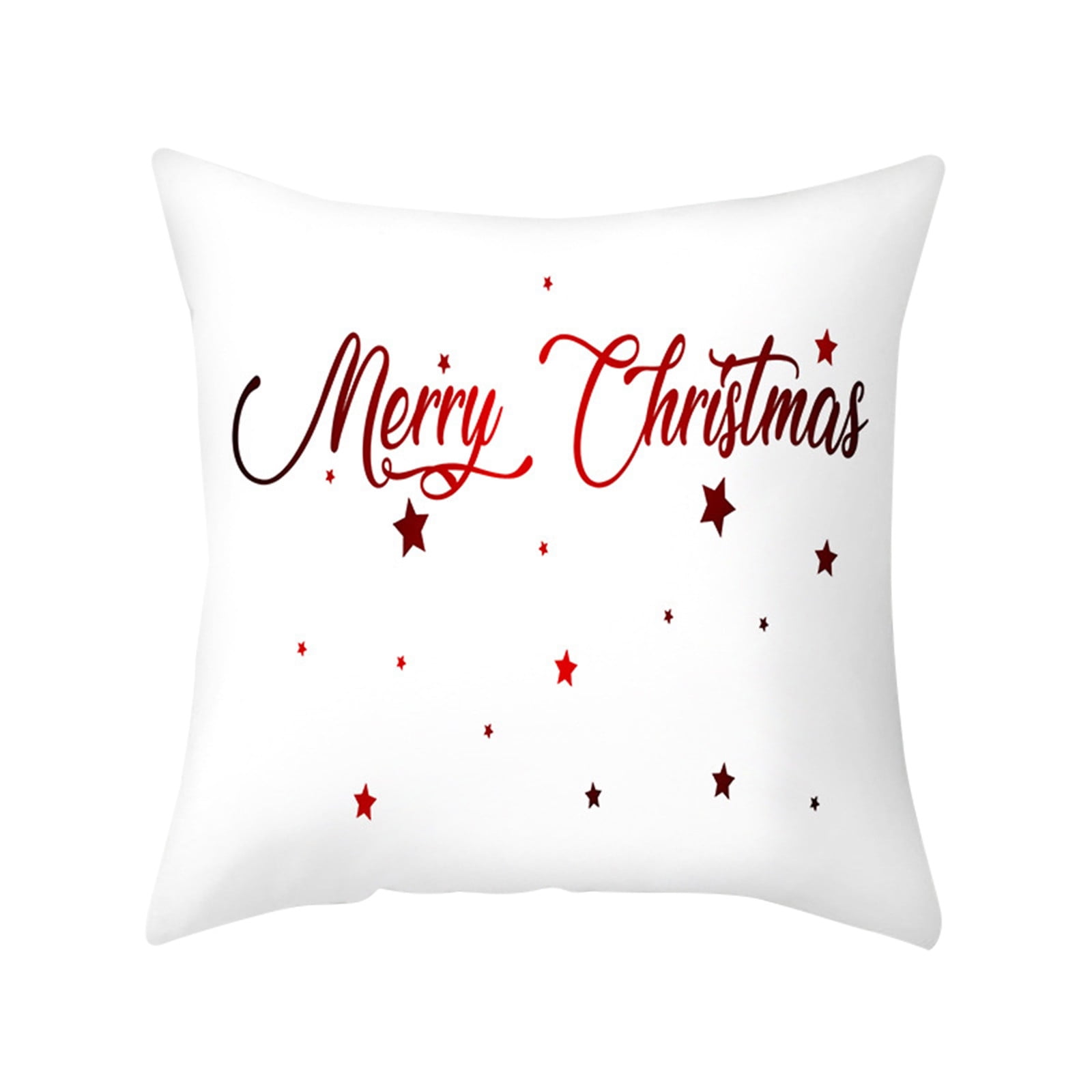 karymi Christmas New Pillowcase Rag Linen Pillowcase Back Cushion Cover Up to 45% off