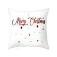 thumbnail image 1 of karymi Christmas New Pillowcase Rag Linen Pillowcase Back Cushion Cover Up to 45% off, 1 of 2