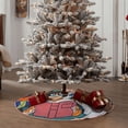 thumbnail image 3 of Lsque Scooby-Doo Print Christmas Tree Skirt with Ties and Velcro,Xmas Holiday Decorations, Adjustable Tree Skirt-30", 3 of 6
