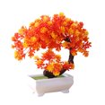 thumbnail image 2 of Naierhg Simulation Fake Potted Bonsai Tree Artificial Plant Desk Ornament Home Decor, 2 of 8