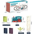 thumbnail image 2 of Domino Train, Electric Automatic Domino Train Toy Set, Creative Domino Game Toy Christmas Gifts For Kids, 2 of 5