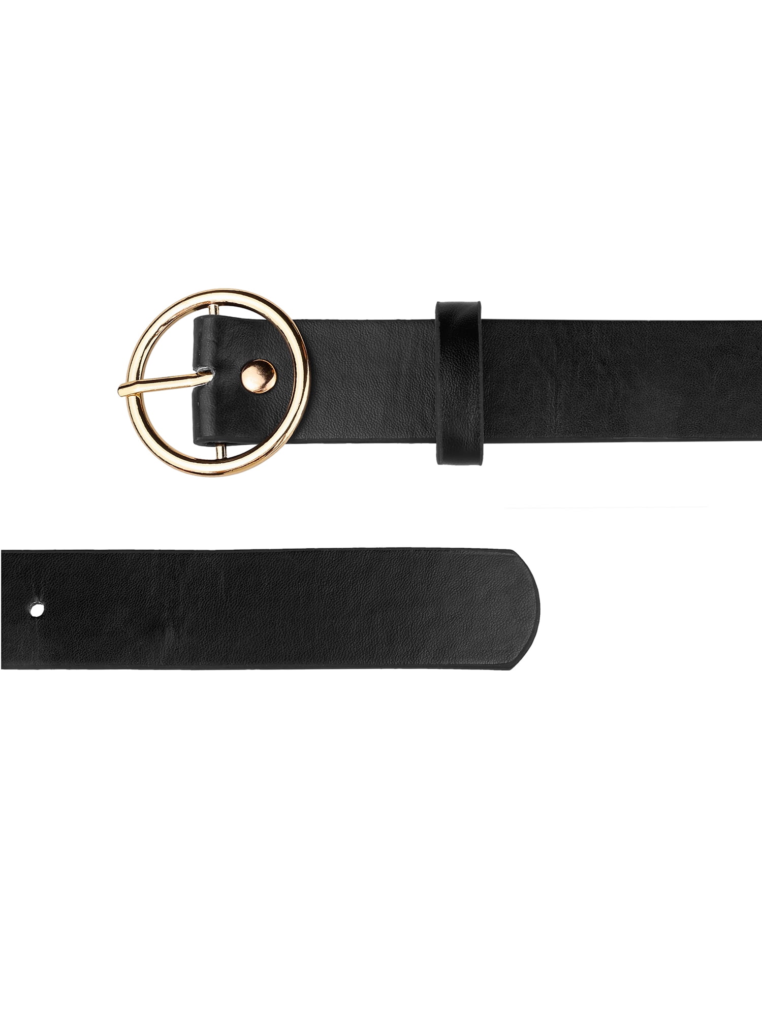 4631 Fashion Womens Leather Belts Waist Belt With Pin Buckle Fashion Womens Leather Belt, Soft Leather Waist Belt with  main image 4