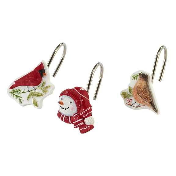 Avanti Holiday Cheer Shower Hook Set