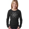 thumbnail image 1 of LA Pop Art Girl's Word Art Long Sleeve - ATOM, 1 of 2