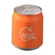 thumbnail image 2 of Cubo de basura con forma de lata de cola, pequeño contenedor de basura, tipo prensa, bote de basura Naranja con rueda, 2 of 9