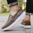 thumbnail image 2 of Men's Breathable Casual shoes, Lightweight Comfortable Shoes for Outdoor Walking Driving, Spring and Summer, 2 of 11