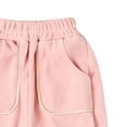 thumbnail image 5 of LIaqionyy Girls Fleece Pants Fuzzy Elastic Waist Baggy Sweatpants Soft Wide Leg Casual Loungewear with Pockets, 5 of 8