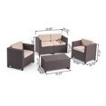 thumbnail image 3 of 39.5" White Cloud-Shaped Coffee Table with Drawer & Storage - Modern Living Room Accent Table, 3 of 22