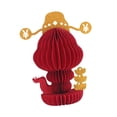 thumbnail image 3 of Adorno del Año de la Serpiente 2025 BLESIY Centro de mesa de panal rojo para el Año Nuevo chino, 3 of 8