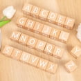 thumbnail image 2 of Miangastore Wooden Learning toys for Kids with Fun Alphabet Blocks Promoting Education and Cognition 26 Pcs, 2 of 8