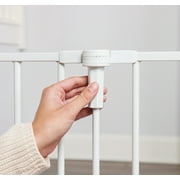 Regalo Super Wide Baby Gate and Play Yard, 56-144 in, White, Ages 6-24 Months