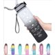 thumbnail image 1 of 900ml Sports Water Bottle Leak-proof Gym Fitness Jug With Time Scale Motivational Drinking Bottle zhangyuxiang LED, 1 of 2