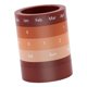 thumbnail image 1 of Portalápices con organizador de escritorio, portalápices decorativo, gran capacidad, PP resistente Marrón, 1 of 8