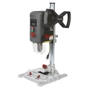 Klutch 1 HP Electric Drill Press with Digital LCD Display & Laser Guide, Variable-Speed Bench Drill Press, 2-Speed Gearbox, LED Light, Adjustable Aluminum Base, 120V