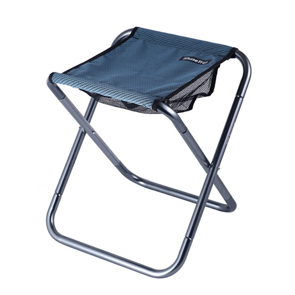 julam large size aluminum alloy folding stool portable folding camping  stool for outdoor fishing  walmart