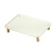 thumbnail image 2 of Fzaqwen Raised Pet Feeder Stand Cat Bowl Stand for Automatic Pet Feeder Pet Supplies Cream 37x26.5x8cm, 2 of 9