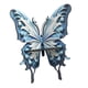 thumbnail image 1 of Estante de esquina con forma de mariposa, estante flotante de madera para decoración de pared, estante rústico de madera para pared. Estilo A, 1 of 9
