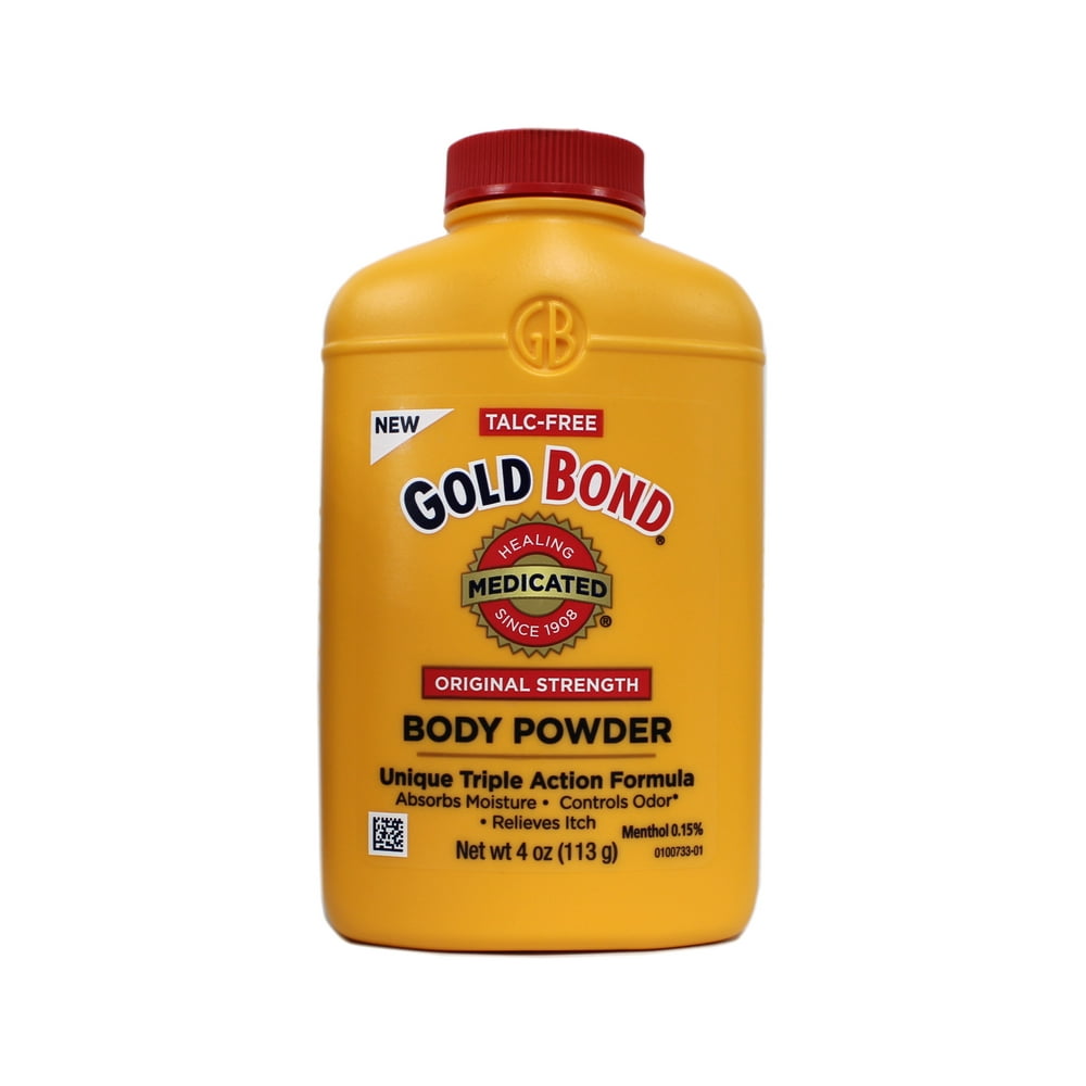 Gold Bond Body Powder, TalcFree Medicated, Original Strength, 4 oz