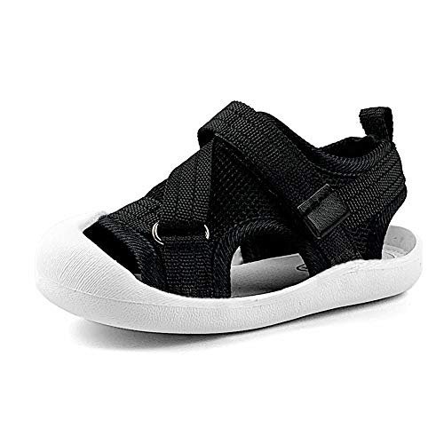 Baby Boys Girls Sports Sandals Lightweight Anti-Slip Rubber Sole Beach Aquatic Water Shoes Summer Toddler First Walking Shoe 