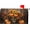 Autumn Pumpkins Sunflower, variant on 4th of July American Flag Mailbox Cover Magnetic Standard Size 18x21 Inch Patriotic Multicolor Post Wraps Letter Box Cover for Home Garden Yard Decor