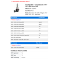 thumbnail image 2 of Headlight Bulb - Compatible with 1999 - 2013 GMC Sierra 1500 2000 2001 2002 2003 2004 2005 2006 2007 2008 2009 2010 2011 2012, 2 of 2