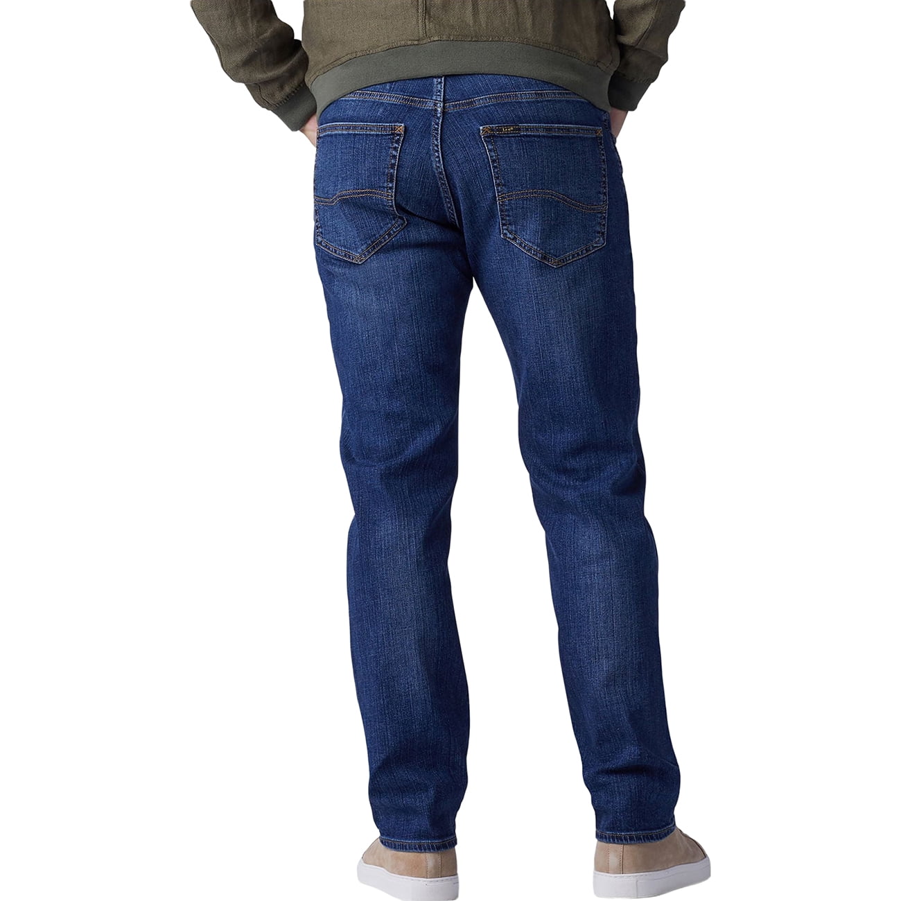 Lee Men’s and Big Men’s Extreme Motion Straight Fit Tapered Leg Jeans