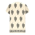 thumbnail image 4 of Womens Daisy T-Shirts Babydoll Pleated Tee Shirts Crew Neck Tops Short Sleeve T Shirts Summer Basic Boho Dressy Cute Tops 2025, 4 of 5