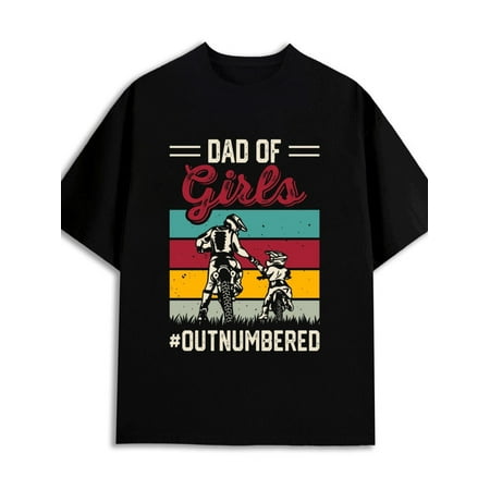 Visive Men’s Casual Dinosaur Print Button Down Shirt, Funny Novelty Top, Holiday Gift for Him