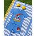 thumbnail image 4 of Marvel Spider-Man Little Boys' Short Sleeve Graphic T-Shirt and Shorts Set Blue Optic Wash Amazing Spider-Man, 4 of 13