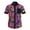 CL12, variant on Xiaohuagua African Shirts for Men Wax Print Short Sleeve Button Down Shirt Summer Vacation Casual Wear