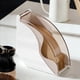 thumbnail image 5 of Organizador de estanterías de papel filtro acrílico para café | Dispensador transparente | Caja de almacenamiento moderna en blanco o negro 15x15x7,3cm duradera | Decoración de cafetería | Accesorio, 5 of 8