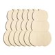 thumbnail image 1 of Adornos de madera sin terminar para hacer tú mismo: Calabazas recortadas, formas en blanco, adornos de madera sin pintar. 30 x 182 cm 6 piezas, 1 of 9