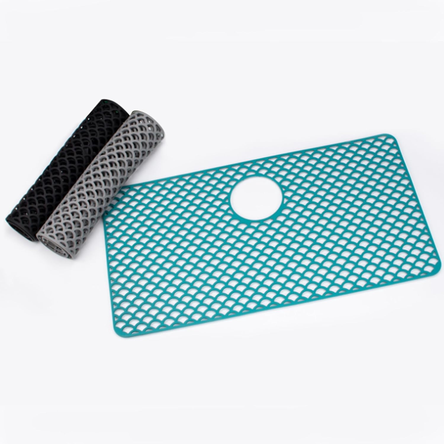 <new_title>Silicone 28.4" x 15" Sink Mat</new_title>