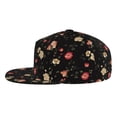 thumbnail image 4 of Uemuo Red White Flowers Pattern Women's Baseball Cap,Straight Brim Hat,Golf Dad Hat,Travel Hat,Sun Protection Cap,Everyday Accessory, 4 of 9